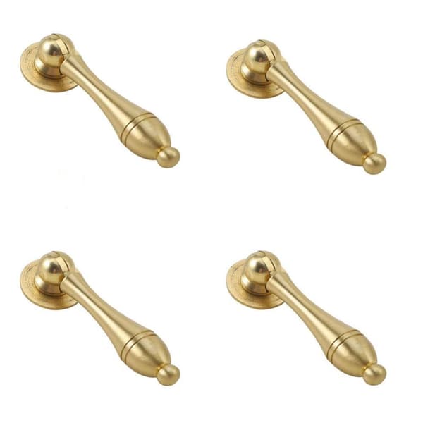4 stk. Skuffetræk Håndtag Knop Hardware Køkkenknopper Kommode