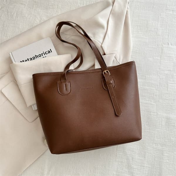 Skulderveske Messenger Bag KAFFE Coffee