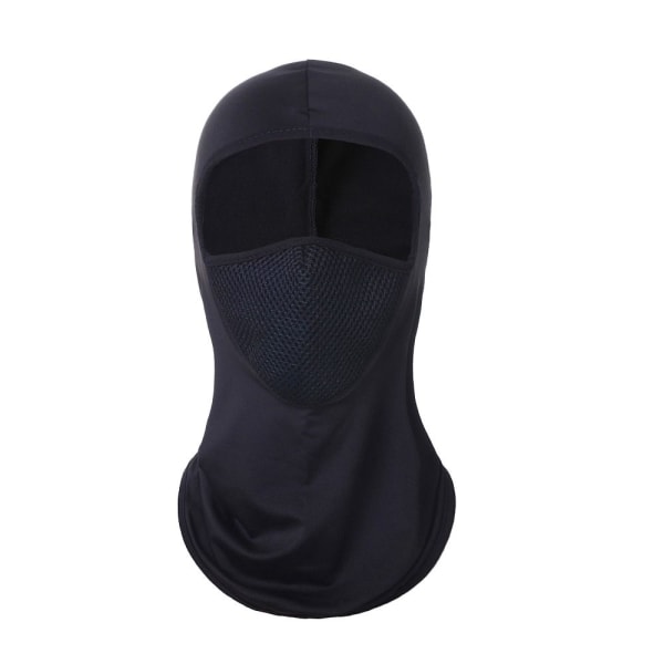 Full Face Cap Cykling Balaclava SORT Black