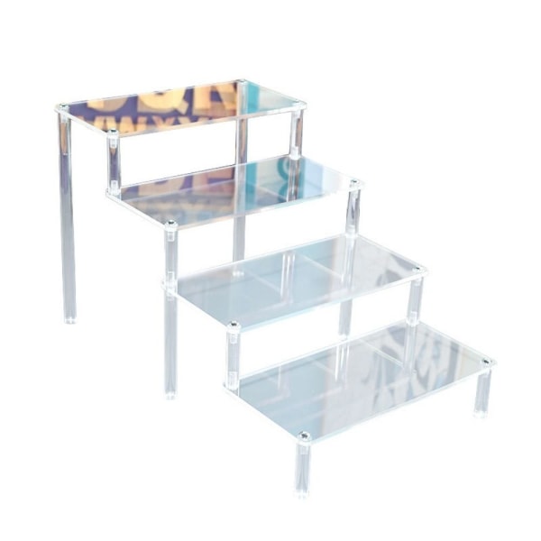 Akryl Display Stativ Figur Hylla 20X10CMTHREE-LAYER 20X10CMThree-layer