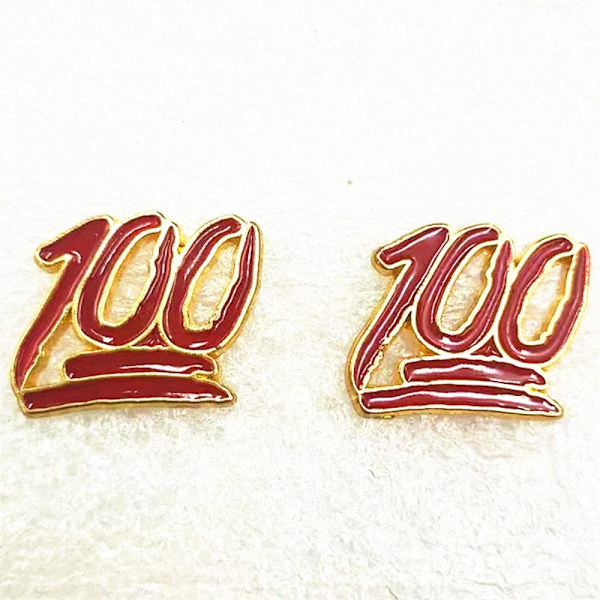 12 st Full poäng Brosch Medalj Emalj Pin Lapel Pin