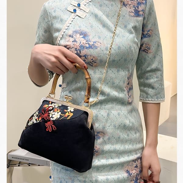 Bambu Joint Käsilaukku Qipao Laukku D D D