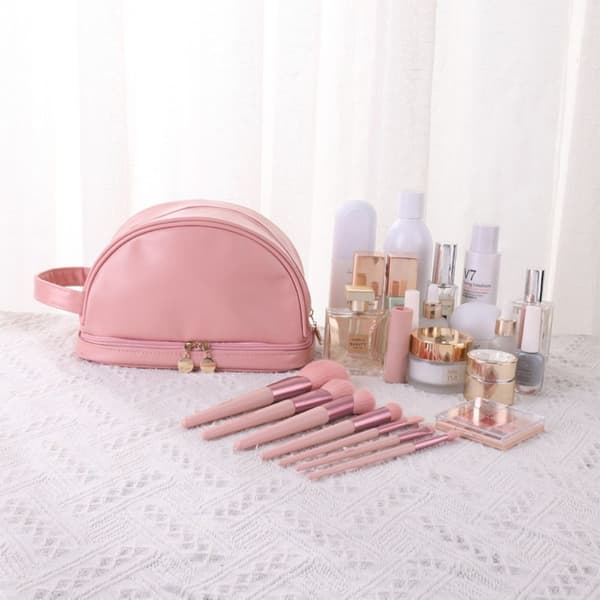 Sminkepung Kosmetikkvesker ROSA Pink
