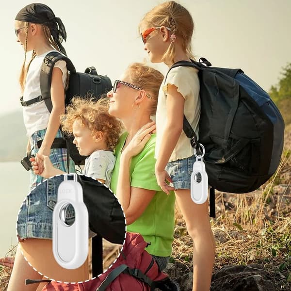 Säkerhetslås Skyddsfodral Tracker Säker Hållare VIT White