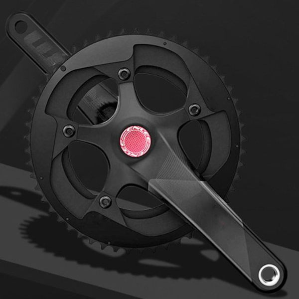 Cykel Tandplade Krankdæksel SORT Black