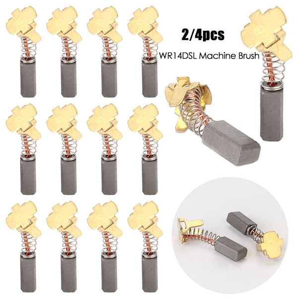 2/4 stk 999054 skruenøgle børste motorbørste 2 stk 2 stk 2pcs