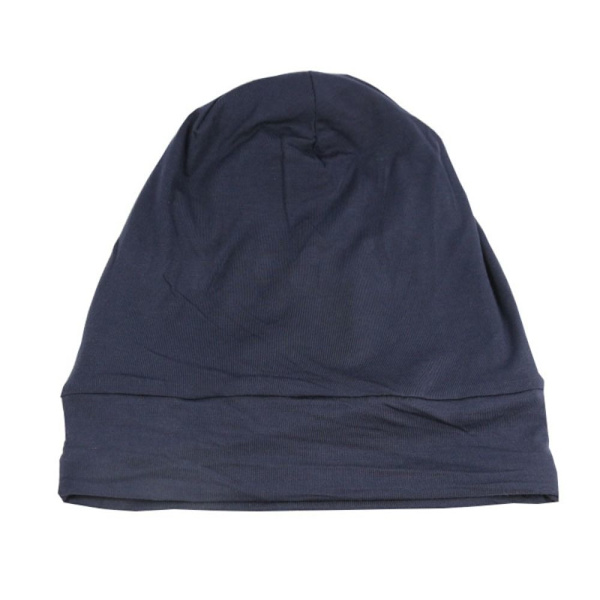 Blødt stretch satin hætte foret sovebeanie hat RØD red