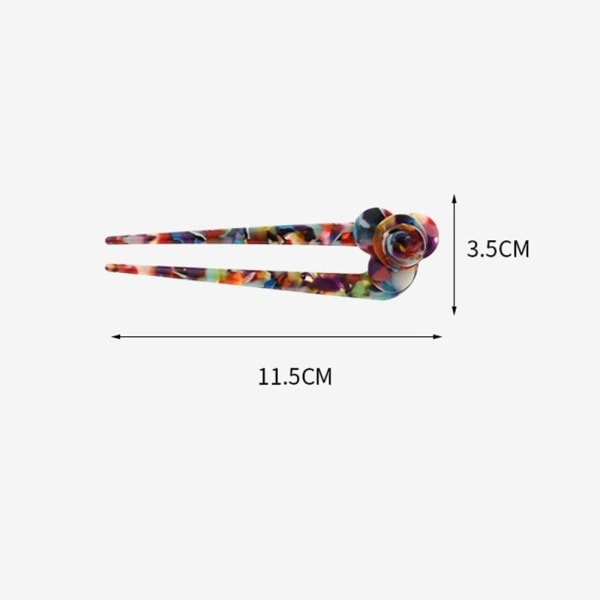 U-formad hårnål Hårgaffel FÄRG 8 FÄRG 8 Color 8