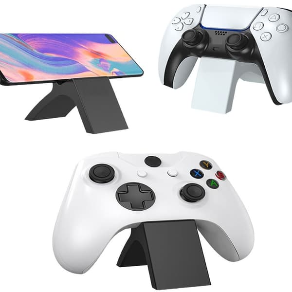 Spelkontrollställ Gamepad-fäste VIT White