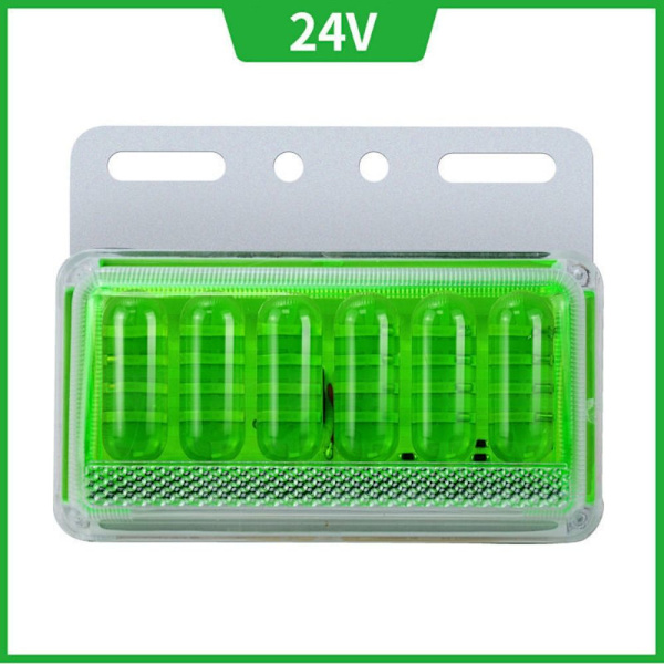 Sivuvalot Ulkovalot VIHREÄ 24V 24V Green 24V-24V