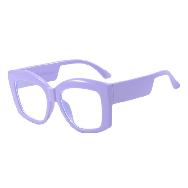 Anti-Blue Light Briller Firkantede Briller LILLA Purple