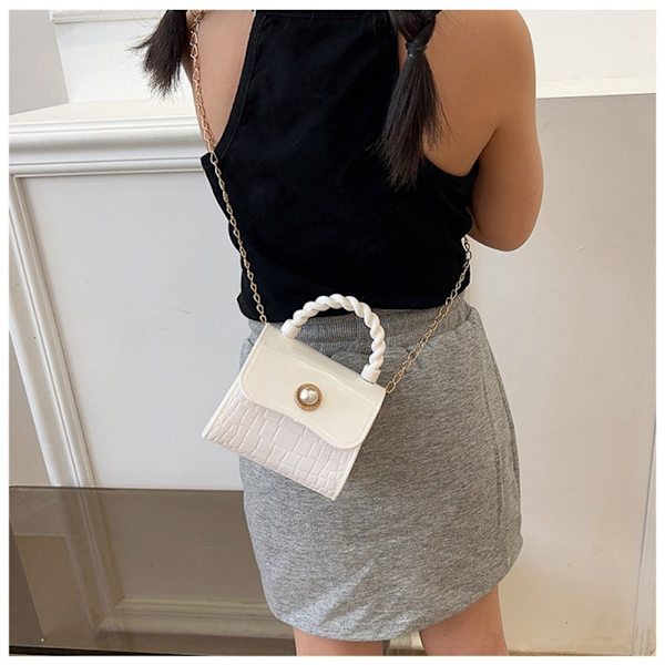 Crossbody-väska Handväska VIT white