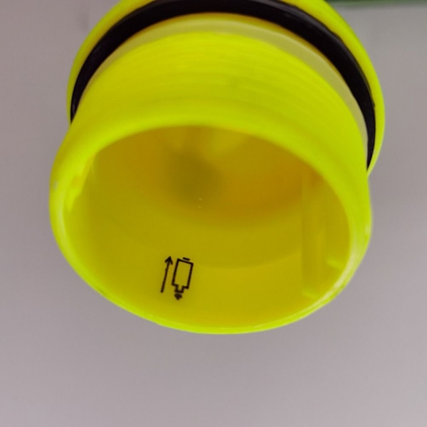 Led dykkerlommelygte Nødbelysning GUL yellow