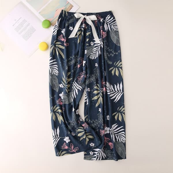 Pyjamasbukser Blomstret Nattøj 2 2 2