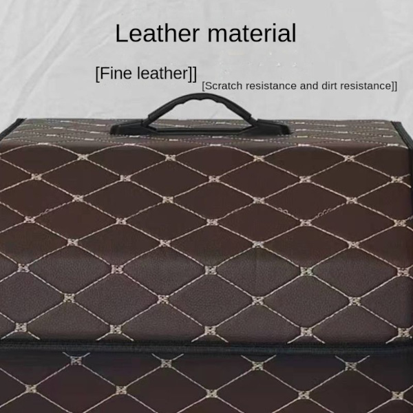 Trunk Organizer Box Værktøj Opbevaringspose KAFFE coffee