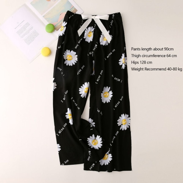 Pyjamasbukser Floral nattøy 4 4 4