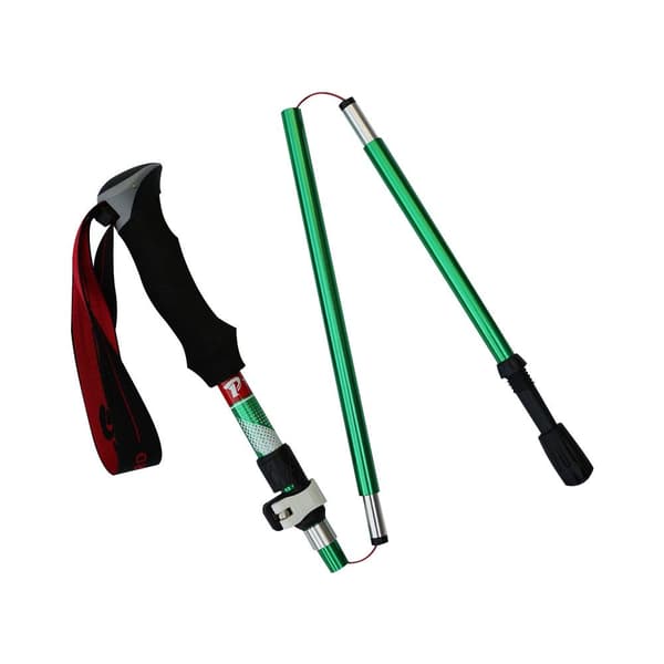 Foldbare vandrestave, foldbare trekkingstave, RØD LANG LANG Red Long-Long