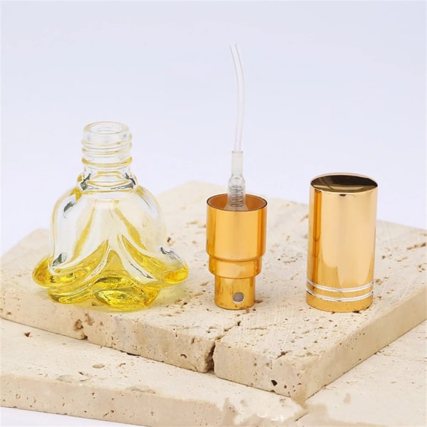 6ml parfumeflaske kosmetikbeholdere GUL yellow