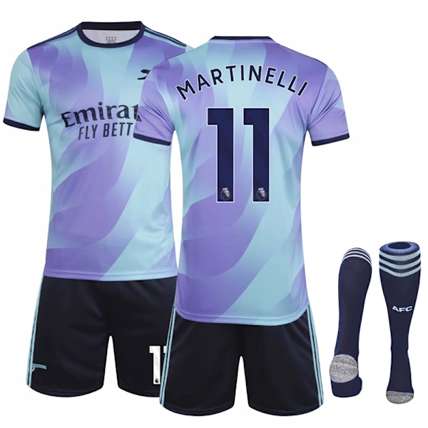 2024-2025 Arsenal Aawy Kids Adult Football Shirt Jersey No. 11 Martinelli 28