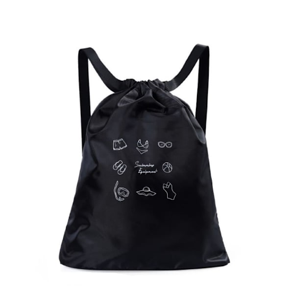 Strandtaske Sportsopbevaringstaske SORT S black S
