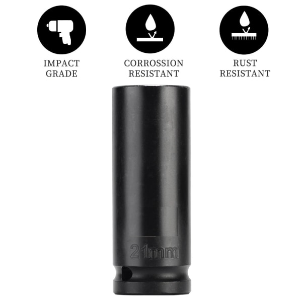 Deep Impact Socket 6-punkts design 22MM 22mm