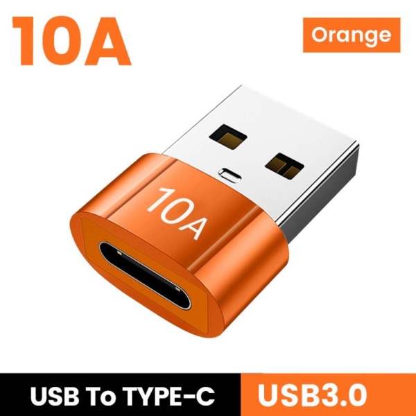 OTG Type C Adapter ORANGE Orange