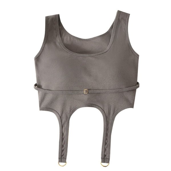 Oregelbunden Camisole Sexig Linne FÄRG 1 FÄRG 1 Color 1