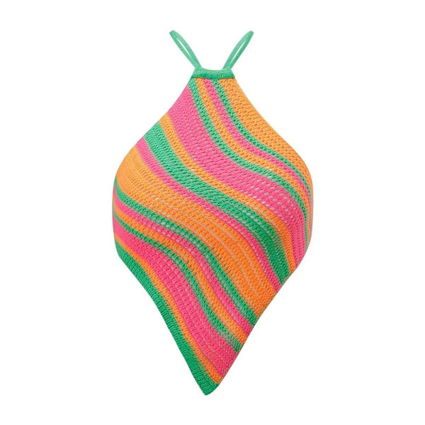 Tank Top riimu Crop Top GREEN M Green M