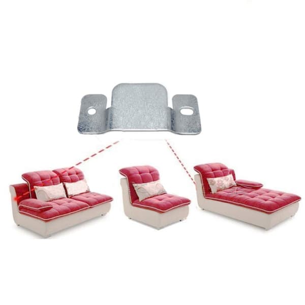 8 stk Koblinger for Modulsofa, Innfelt Monteringsbrakett