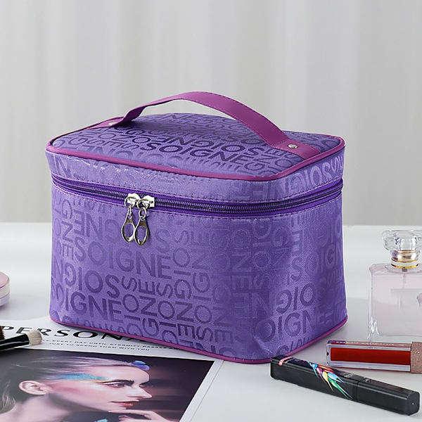 Meikkilaukku Matkakosmetiikkalaukku PURPURIA purple