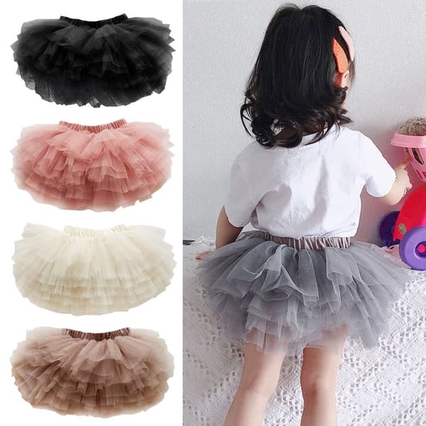 Tutu sommernederdele Tyld prinsessenederdele KHAKI 90CM khaki 90cm