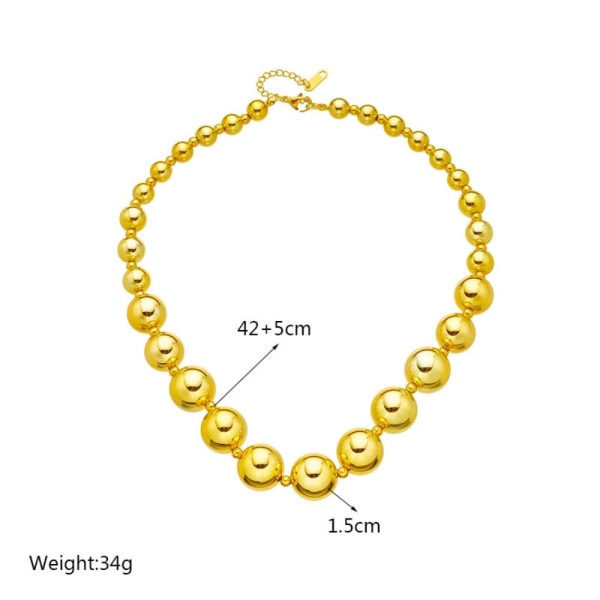 Punk Chain Halsband Collarbone Necklace 7 7 7