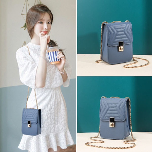 Crossbody-väska Telefonväska BRUN brown