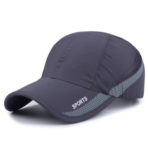 Baseballkasket Solhat MØRKEGRÅ dark gray