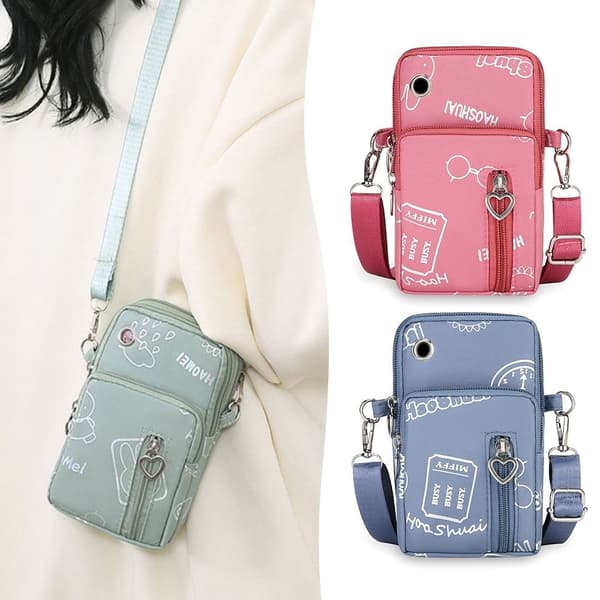 Skuldertaske Sommer Håndledstaske LYSERØD light pink