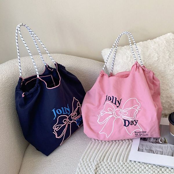 Snøre Tote Bag Shopping Bag NAVY navy