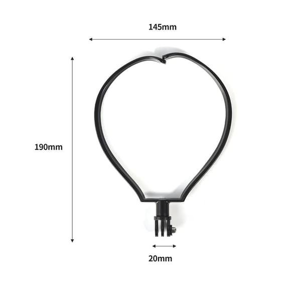Til GoPro 9/10 Vlog Halter Neck Black