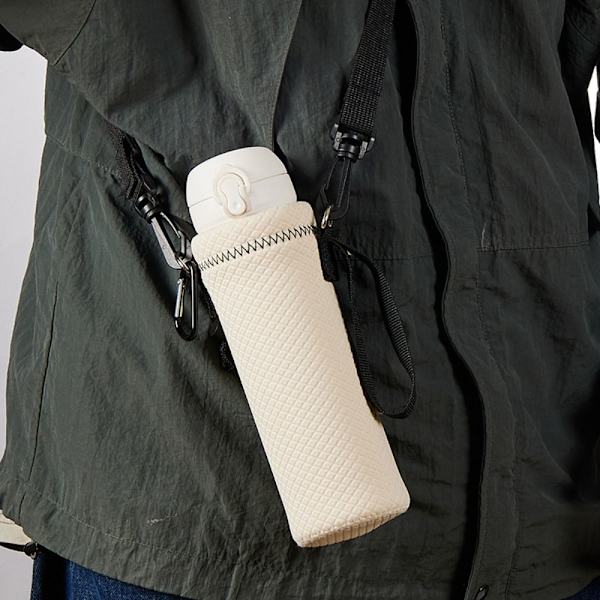 Vattenflaskskydd Sportflaskfodral VIT white