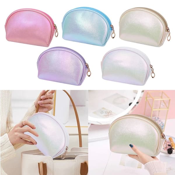Shell Kosmetiktasker Makeup Organizer PINK Pink