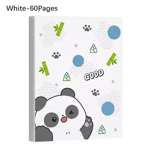 Arkiv Taske Fil Mappe HVID 60 SIDER 60 SIDER White 60 Pages-60 Pages