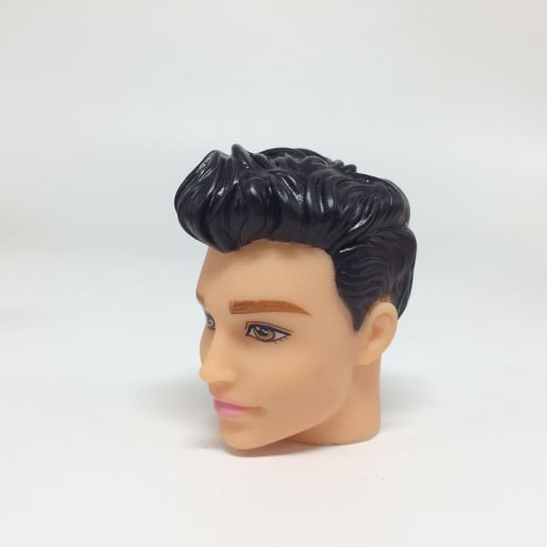 1/6 BJD Dukkehoved Guldbrunt Hår 2 2 2