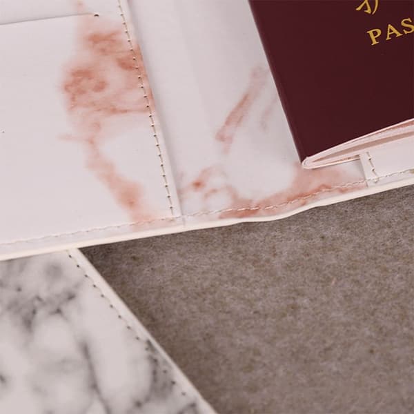 Pasomslag Pas Holder Etui SORT Black