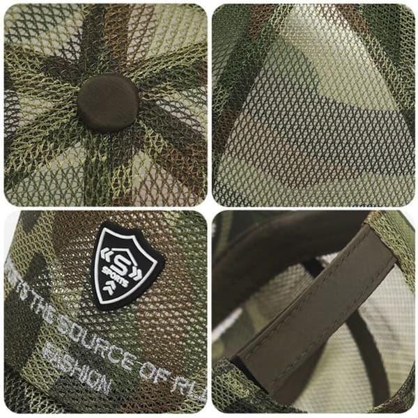 Basebollkeps Truckerkeps KAMOUFLAGE camouflage