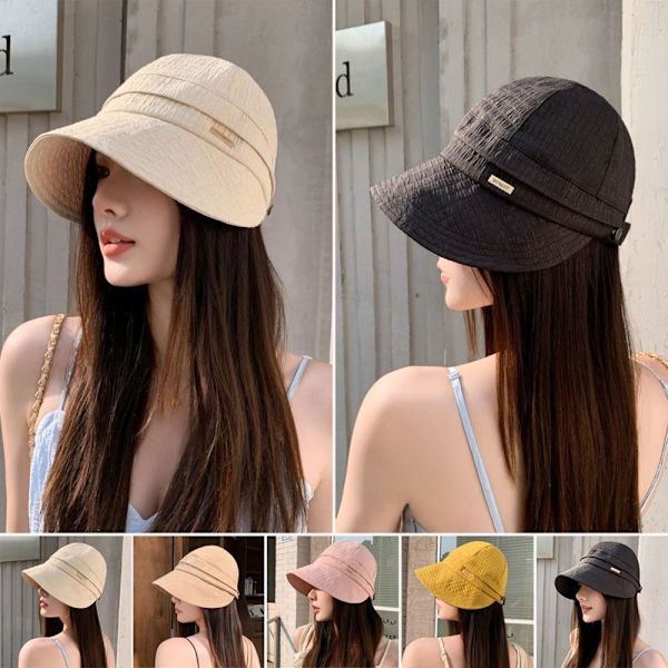 Solbeskyttelseshatt Solskjermhatt KHAKI khaki
