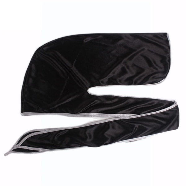 Silky Durag kantband Satin Durag 9 9 9