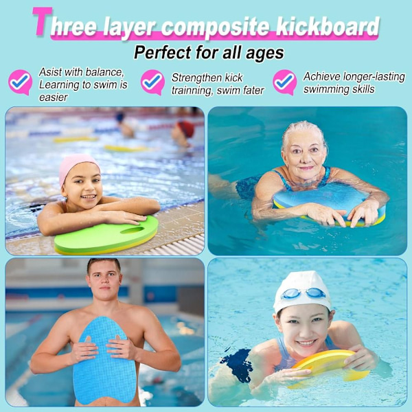 Simkickboard Nybörjare Simträningshjälp LILA Purple