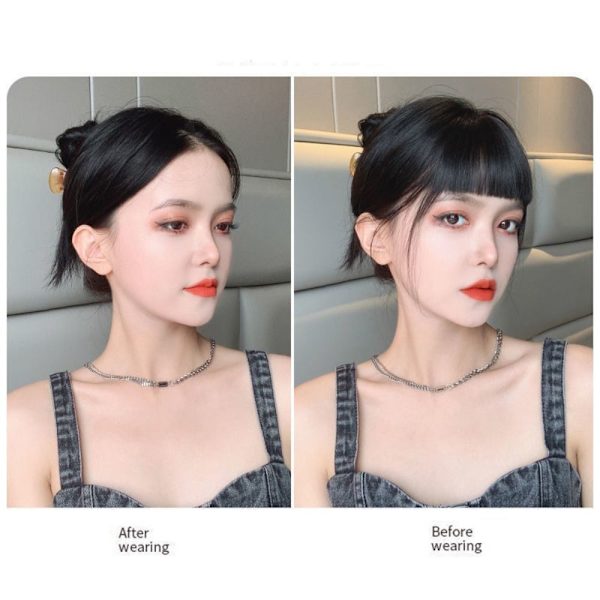 Hair Bangs Hiustenpidennykset NATURAL BLACK Natural Black