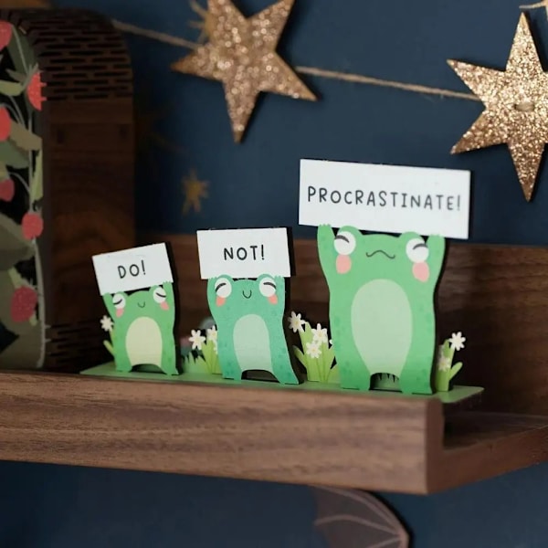 Sammakko Jigsaw Figurine Ornament Animal Jigsaw Ornaments Frog