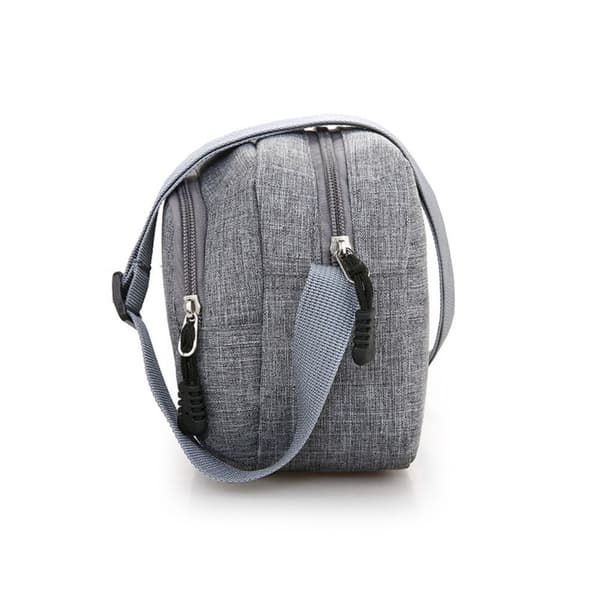 Crossbody Taske Skuldertaske GRÅ 2 2 grey 2-2
