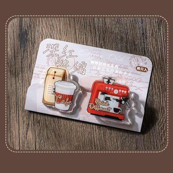 2 kpl / set akryyliklipsikoristekiinnike 03 03 03